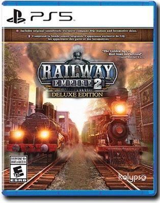 Railway Empire 2 Deluxe Edition (Import) (PS5) i gruppen HEMELEKTRONIK / Spelkonsoler & Tillbehör / Sony PlayStation 5 / Spel hos TP E-commerce Nordic AB (D36091)