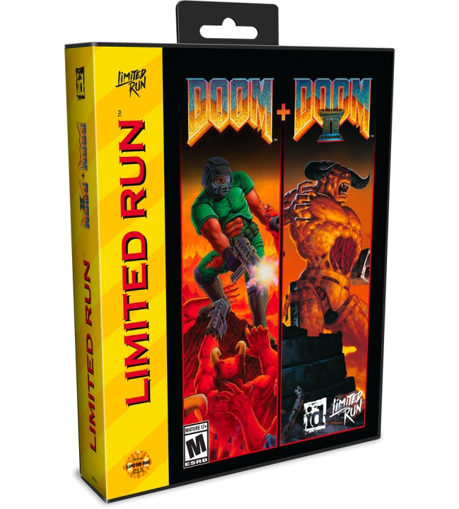 DOOM + DOOM II Event Exclusive (Limited Run) (Import) (PS5) i gruppen HEMELEKTRONIK / Spelkonsoler & Tillbehör / Sony PlayStation 5 / Spel hos TP E-commerce Nordic AB (D36112)