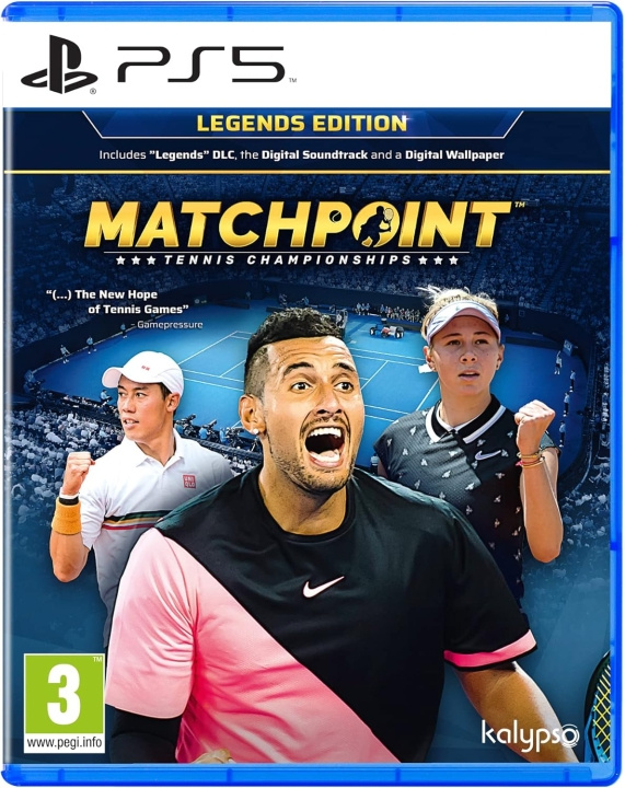 Matchpoint: Tennis Championships - Legends Edition (FR/Multi in game) (PS5) i gruppen HEMELEKTRONIK / Spelkonsoler & Tillbehör / Sony PlayStation 5 / Spel hos TP E-commerce Nordic AB (D36234)