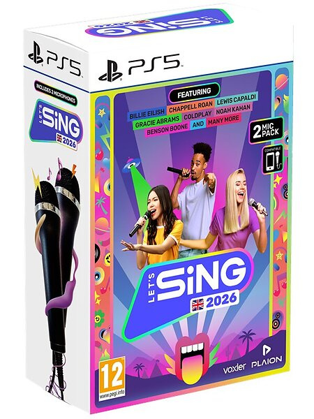Let\'s Sing 2026 (2-mic) (PS5) i gruppen HEMELEKTRONIK / Spelkonsoler & Tillbehör / Sony PlayStation 5 / Spel hos TP E-commerce Nordic AB (D36256)