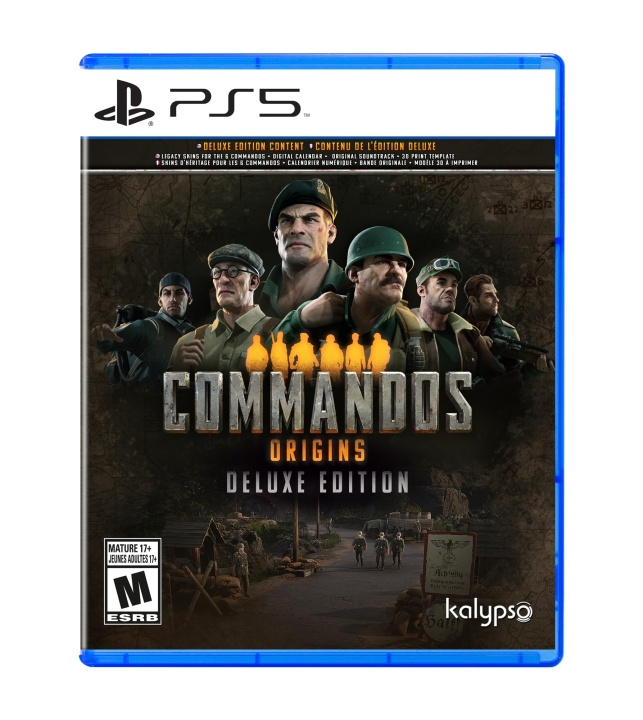 Commandos Origins Deluxe Edition (Import) (PS5) i gruppen HEMELEKTRONIK / Spelkonsoler & Tillbehör / Sony PlayStation 5 / Spel hos TP E-commerce Nordic AB (D36263)