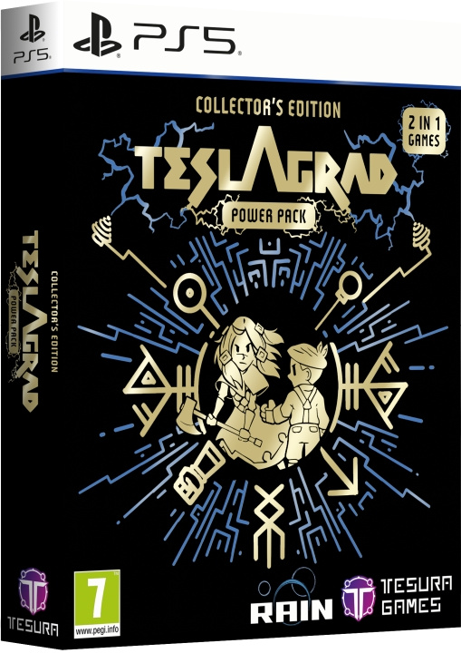 Teslagrad Power Pack Collector\'s Edition (PS5) i gruppen HEMELEKTRONIK / Spelkonsoler & Tillbehör / Sony PlayStation 5 / Spel hos TP E-commerce Nordic AB (D36284)