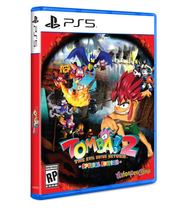 Tomba! 2: The Evil Swine Return Remastered (Limited Run) (Import) (PS5) i gruppen HEMELEKTRONIK / Spelkonsoler & Tillbehör / Sony PlayStation 5 / Spel hos TP E-commerce Nordic AB (D36332)