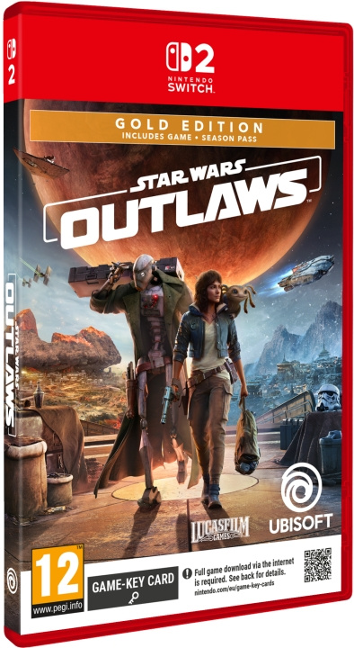 Ubisoft Star Wars Outlaws (Gold Edition) i gruppen HEMELEKTRONIK / Spelkonsoler & Tillbehör / Nintendo Switch 2 / Spel hos TP E-commerce Nordic AB (D36367)