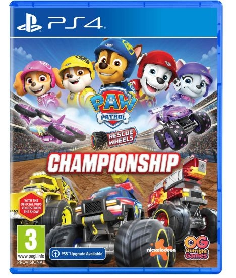 Bandai Namco PAW Patrol Rescue Wheels: Championship i gruppen HEMELEKTRONIK / Spelkonsoler & Tillbehör / Sony PlayStation 4 / Spel hos TP E-commerce Nordic AB (D36376)