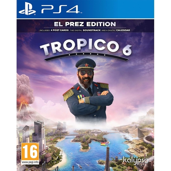 Kalypso Tropico 6 (El Prez Edition) i gruppen HEMELEKTRONIK / Spelkonsoler & Tillbehör / Sony PlayStation 4 / Spel hos TP E-commerce Nordic AB (D36416)