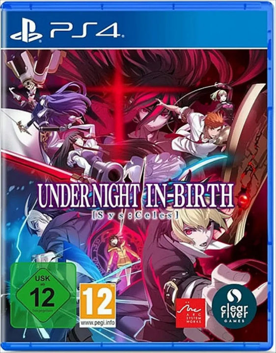 Clear River Games Under Night In Birth 2 (DE/Multi in Game) i gruppen HEMELEKTRONIK / Spelkonsoler & Tillbehör / Sony PlayStation 4 / Spel hos TP E-commerce Nordic AB (D36459)