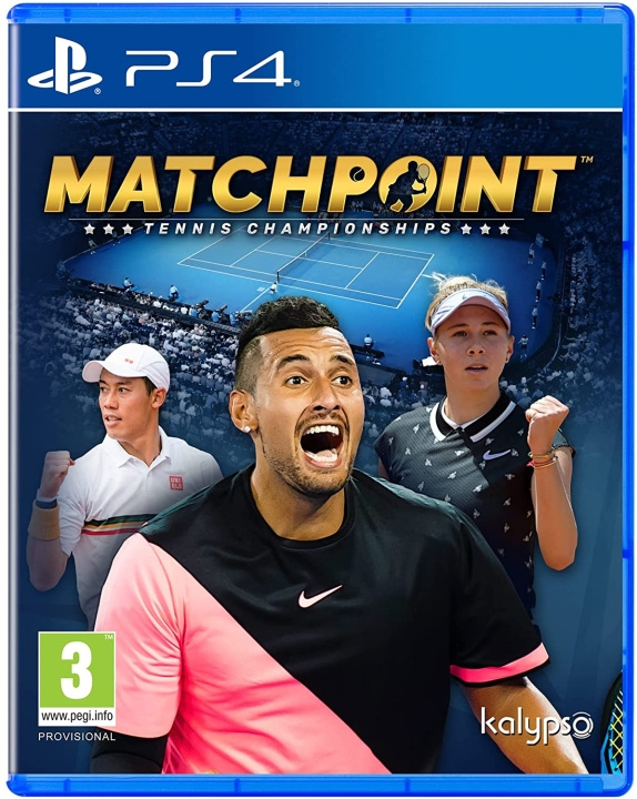 Kalypso Matchpoint: Tennis Championships - Legends Edition i gruppen HEMELEKTRONIK / Spelkonsoler & Tillbehör / Sony PlayStation 4 / Spel hos TP E-commerce Nordic AB (D36481)