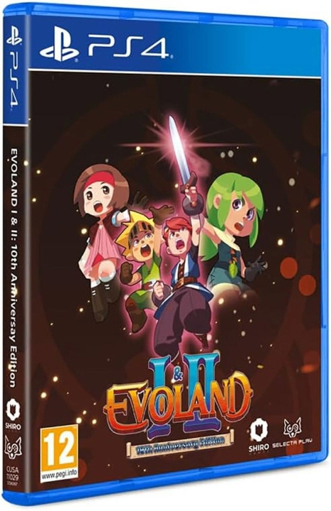 Selecta Play Evoland 1 and 2 - 10th Anniversary Edition i gruppen HEMELEKTRONIK / Spelkonsoler & Tillbehör / Sony PlayStation 4 / Spel hos TP E-commerce Nordic AB (D36499)