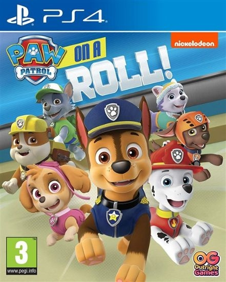 Outright Games Paw Patrol: On a Roll! i gruppen HEMELEKTRONIK / Spelkonsoler & Tillbehör / Sony PlayStation 4 / Spel hos TP E-commerce Nordic AB (D36507)