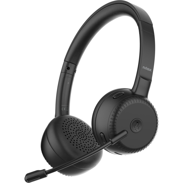 Nilox Trådlöst headset inkl. USB-C/USB-A Dongel i gruppen DATORER & KRINGUTRUSTNING / Datortillbehör / Headset hos TP E-commerce Nordic AB (D36548)