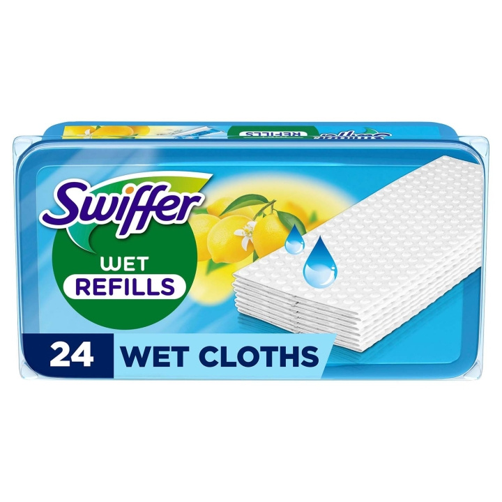 Swiffer Fuktiga rengöringstrasor med citrusdoft 48st (2x24) i gruppen HEM, HUSHÅLL & TRÄDGÅRD / Städprodukter / Tvättstuga hos TP E-commerce Nordic AB (D36587)