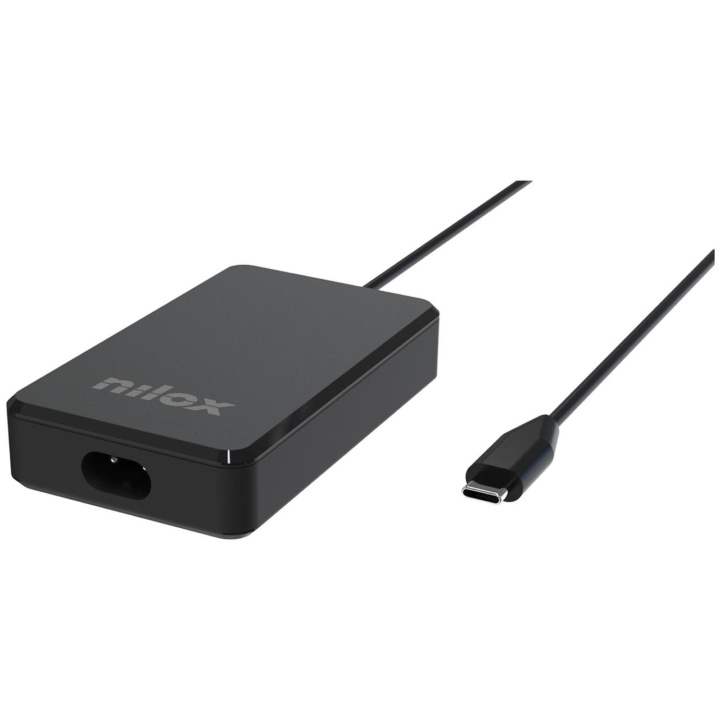 Nilox Laptopladdare USB-C 90W i gruppen DATORER & KRINGUTRUSTNING / Bärbara datorer & tillbehör / Datorladdare hos TP E-commerce Nordic AB (D36594)