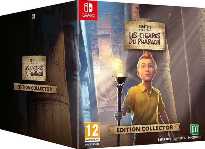 Tintin Reporter Cigars of the Pharaoh (Collector Edition) (Switch) i gruppen HEMELEKTRONIK / Spelkonsoler & Tillbehör / Nintendo Switch / Spel hos TP E-commerce Nordic AB (D36603)