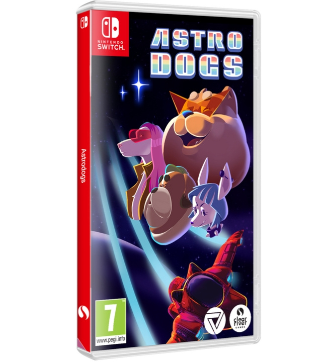 Astrodogs (Limited Run) (Import) (Switch) i gruppen HEMELEKTRONIK / Spelkonsoler & Tillbehör / Nintendo Switch / Spel hos TP E-commerce Nordic AB (D36606)