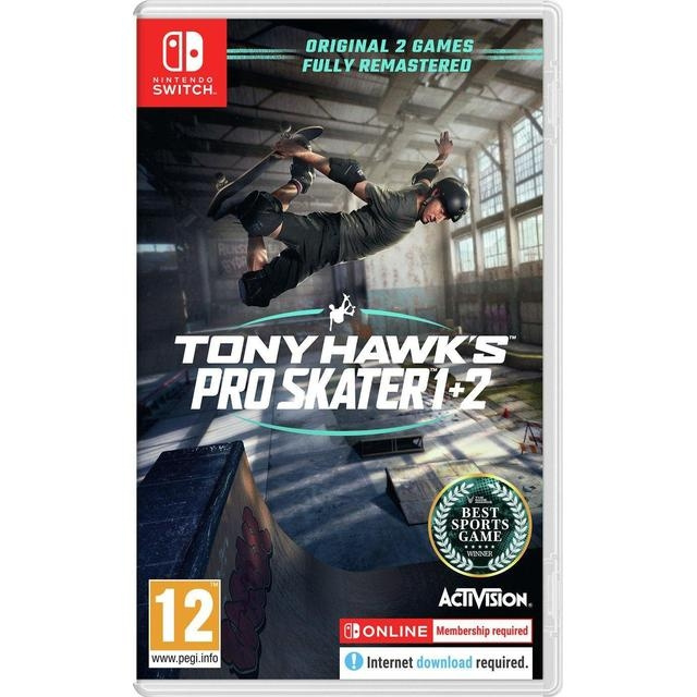 Tony Hawk\'s Pro Skater 1+2 (Switch) i gruppen HEMELEKTRONIK / Spelkonsoler & Tillbehör / Nintendo Switch / Spel hos TP E-commerce Nordic AB (D36610)