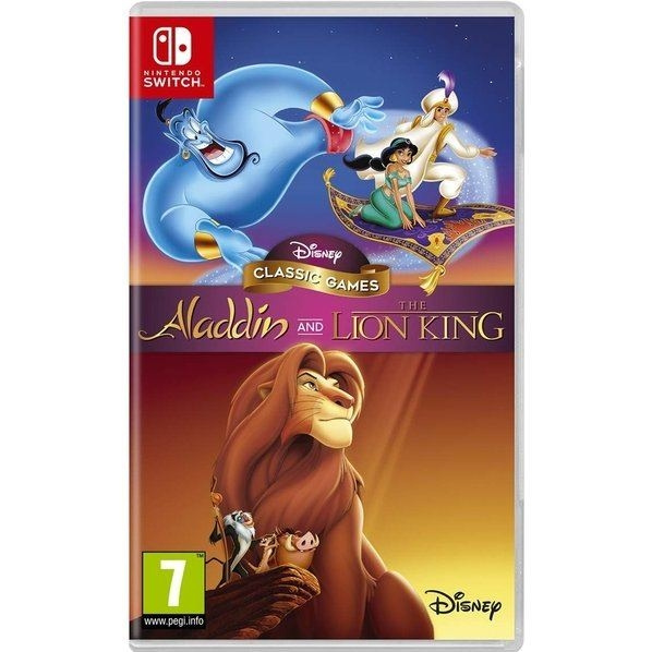 Disney Classic Games: Aladdin and the Lion King (Switch) i gruppen HEMELEKTRONIK / Spelkonsoler & Tillbehör / Nintendo Switch / Spel hos TP E-commerce Nordic AB (D36614)