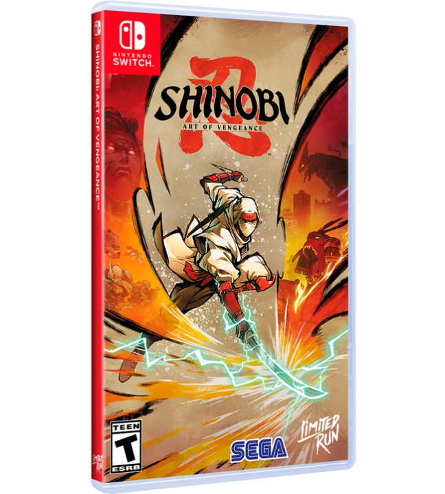 Shinobi Art of Vengeance (Limited Run) (Import) (Switch) i gruppen HEMELEKTRONIK / Spelkonsoler & Tillbehör / Nintendo Switch / Spel hos TP E-commerce Nordic AB (D36658)