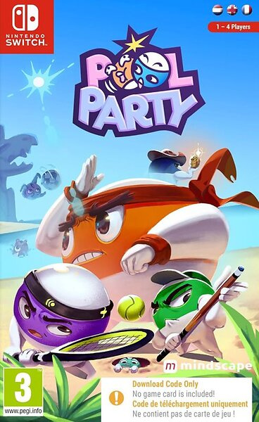 Pool Party (DE/Multi in Game) (Switch) | HEMELEKTRONIK - Spelkonsoler & Tillbehör - Nintendo Switch - Spel | GameStuff