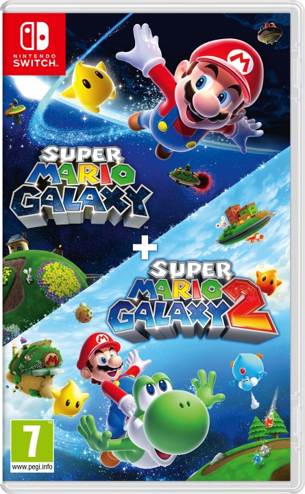 Super Mario Galaxy and Super Mario Galaxy 2 (Switch) i gruppen HEMELEKTRONIK / Spelkonsoler & Tillbehör / Nintendo Switch / Spel hos TP E-commerce Nordic AB (D36684)