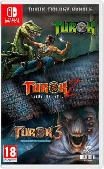 Turok Trilogy Bundle (Switch) | HEMELEKTRONIK - Spelkonsoler & Tillbehör - Nintendo Switch - Spel | GameStuff