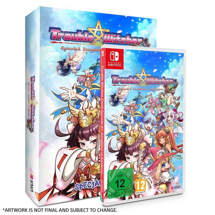 Trouble Witches Final: Episode 1 - Daughters of Amalgam (Special Edition) (Switch) i gruppen HEMELEKTRONIK / Spelkonsoler & Tillbehör / Nintendo Switch / Spel hos TP E-commerce Nordic AB (D36715)