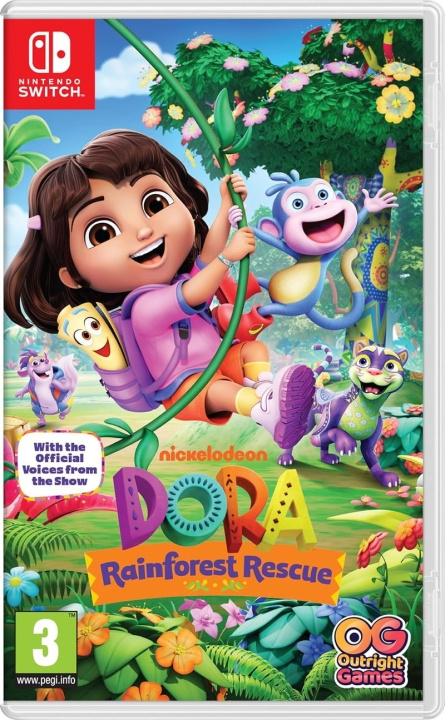 Dora: Rainforest Rescue (Switch) i gruppen HEMELEKTRONIK / Spelkonsoler & Tillbehör / Nintendo Switch / Spel hos TP E-commerce Nordic AB (D36726)