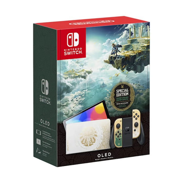 Switch OLED Console (The Legend of Zelda: Tears of the Kingdom Edition) (Switch) i gruppen HEMELEKTRONIK / Spelkonsoler & Tillbehör / Nintendo Switch / Spel hos TP E-commerce Nordic AB (D36735)