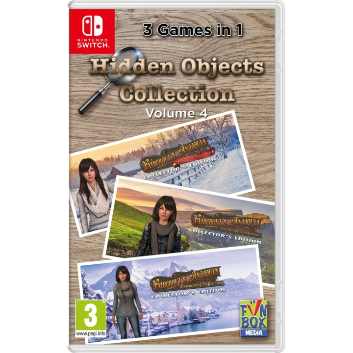 Hidden Objects Collection - Volume 4 (Switch) i gruppen HEMELEKTRONIK / Spelkonsoler & Tillbehör / Nintendo Switch / Spel hos TP E-commerce Nordic AB (D36794)