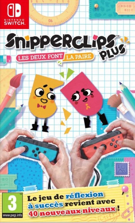 Snipperclips Plus (FR/Multi in Game) (Switch) i gruppen HEMELEKTRONIK / Spelkonsoler & Tillbehör / Nintendo Switch / Spel hos TP E-commerce Nordic AB (D36799)
