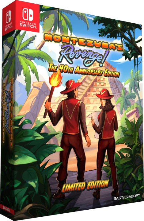 Montezuma\'s Revenge - The 40th Anniversary (Limited Edition) (Import) (Switch) i gruppen HEMELEKTRONIK / Spelkonsoler & Tillbehör / Nintendo Switch / Spel hos TP E-commerce Nordic AB (D36844)