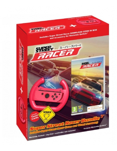 Super Street Racer Bundle (Switch) | HEMELEKTRONIK - Spelkonsoler & Tillbehör - Nintendo Switch - Spel | GameStuff