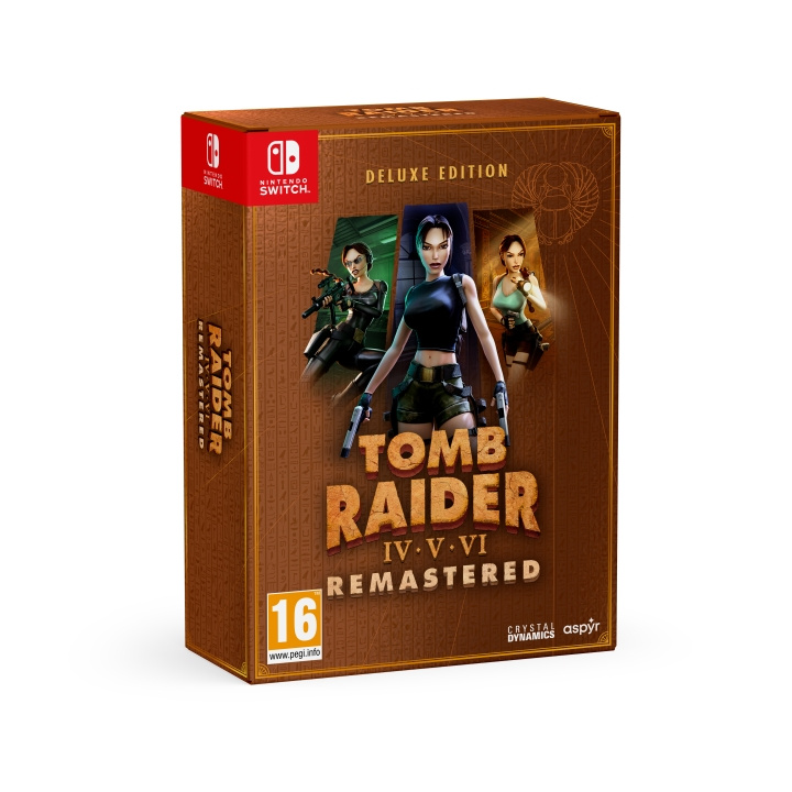 Tomb Raider IV-VI Remastered Starring Laracroft (Deluxe Edition) (Switch) i gruppen HEMELEKTRONIK / Spelkonsoler & Tillbehör / Nintendo Switch / Spel hos TP E-commerce Nordic AB (D36888)