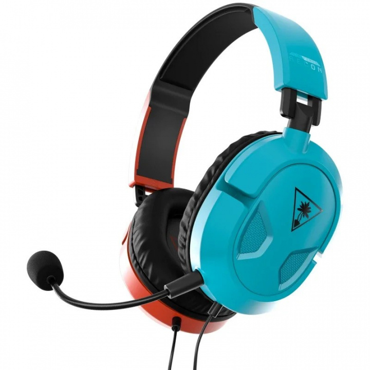 Turtle Beach Recon 50 RÖD/BLÅ i gruppen HEMELEKTRONIK / Spelkonsoler & Tillbehör / Nintendo Switch / Tillbehör hos TP E-commerce Nordic AB (D37007)