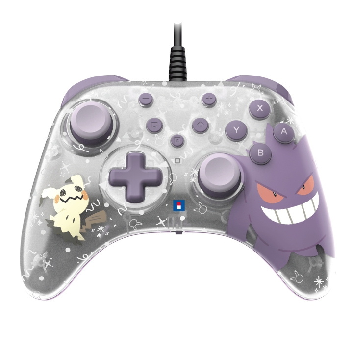 Hori Hori PAD för Switch 2 (Gengar & Mimikyu) – Lila i gruppen HEMELEKTRONIK / Spelkonsoler & Tillbehör / Nintendo Switch 2 hos TP E-commerce Nordic AB (D37035)