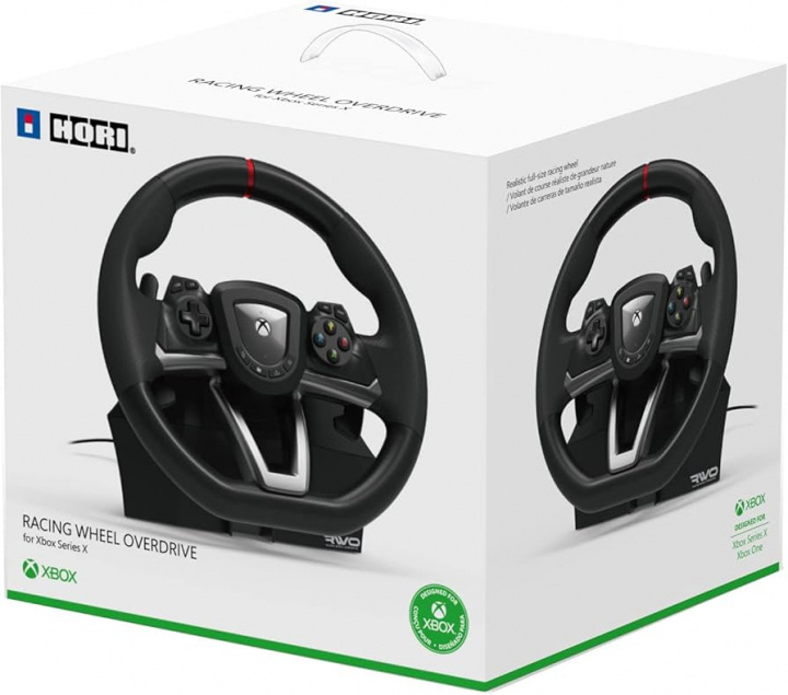 Hori Xbox Wireless Racing Wheel Overdrive i gruppen HEMELEKTRONIK / Spelkonsoler & Tillbehör / Xbox Series X/S hos TP E-commerce Nordic AB (D37049)