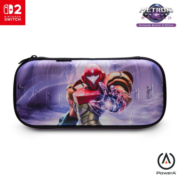 PowerA Slim Case för Nintendo Switch 2 – Metroid Prime 4: Beyond – Officiellt licensierad i gruppen HEMELEKTRONIK / Spelkonsoler & Tillbehör / Nintendo Switch 2 / Tillbehör hos TP E-commerce Nordic AB (D37051)