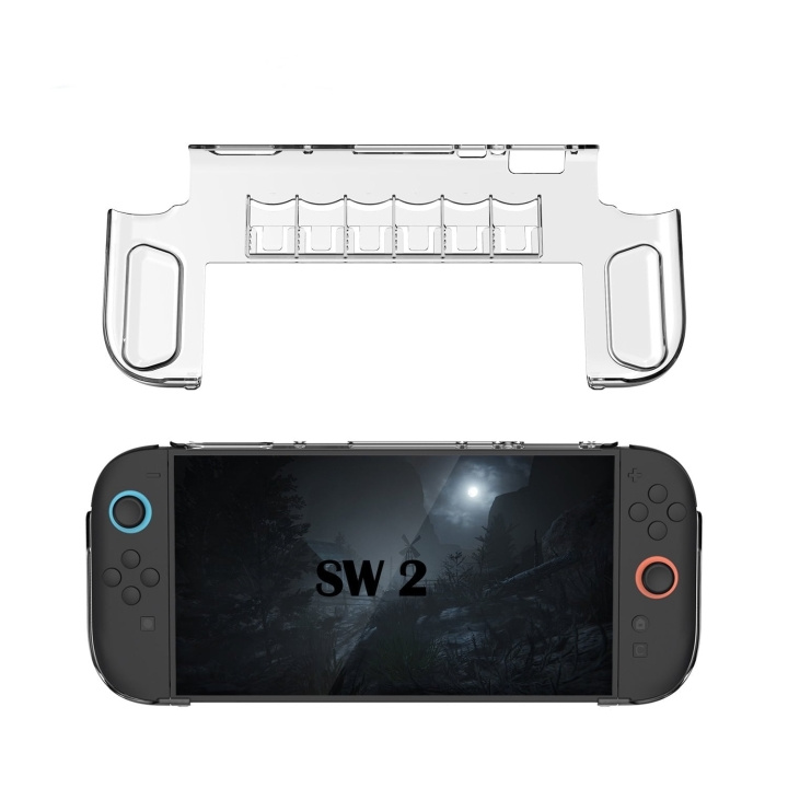 Freaks and Geeks TPU-skyddande transparent skal / Switch 2 i gruppen HEMELEKTRONIK / Spelkonsoler & Tillbehör / Nintendo Switch 2 hos TP E-commerce Nordic AB (D37068)