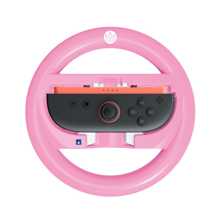 Hori Racing Wheel Attachment Set för Switch 2 - Peach - Large i gruppen HEMELEKTRONIK / Spelkonsoler & Tillbehör / Nintendo Switch 2 hos TP E-commerce Nordic AB (D37095)