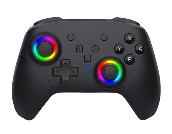 Deep Explorer – SW2 RGB WIRELESS PRO CONTROLLER i gruppen HEMELEKTRONIK / Spelkonsoler & Tillbehör / Nintendo Switch 2 hos TP E-commerce Nordic AB (D37123)