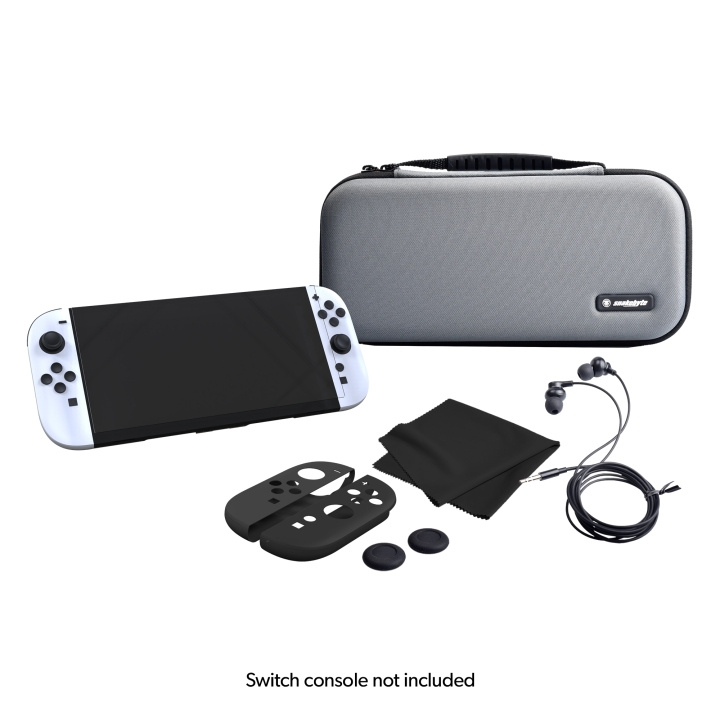 Snakebyte Startpaket – Grått i gruppen HEMELEKTRONIK / Spelkonsoler & Tillbehör / Nintendo Switch 2 / Tillbehör hos TP E-commerce Nordic AB (D37126)