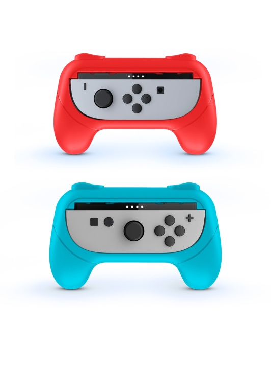NACON Joy-Con Grip Duo Pack till Nintendo Switch II i gruppen HEMELEKTRONIK / Spelkonsoler & Tillbehör / Nintendo Switch 2 / Tillbehör hos TP E-commerce Nordic AB (D37130)