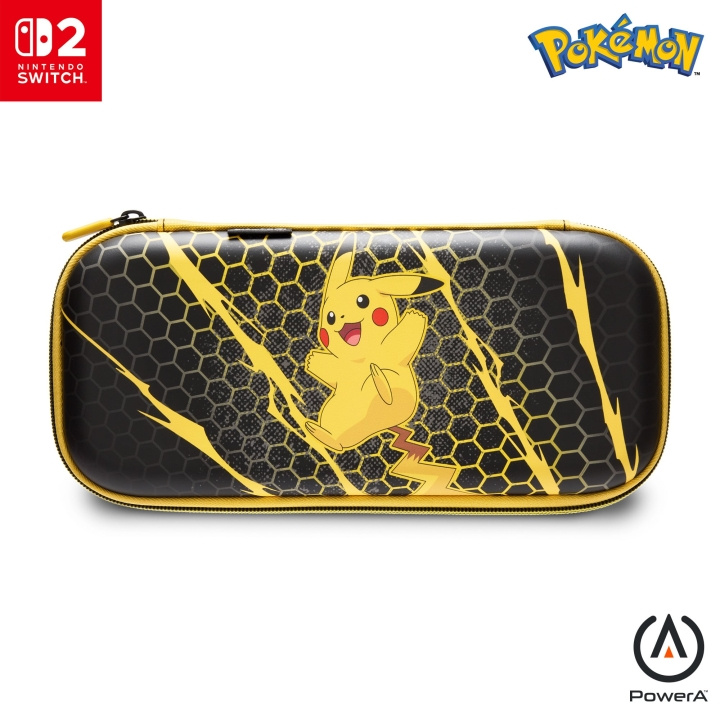 PowerA Slim Case för Nintendo Switch 2 – Pikachu Storm i gruppen HEMELEKTRONIK / Spelkonsoler & Tillbehör / Nintendo Switch 2 / Tillbehör hos TP E-commerce Nordic AB (D37132)