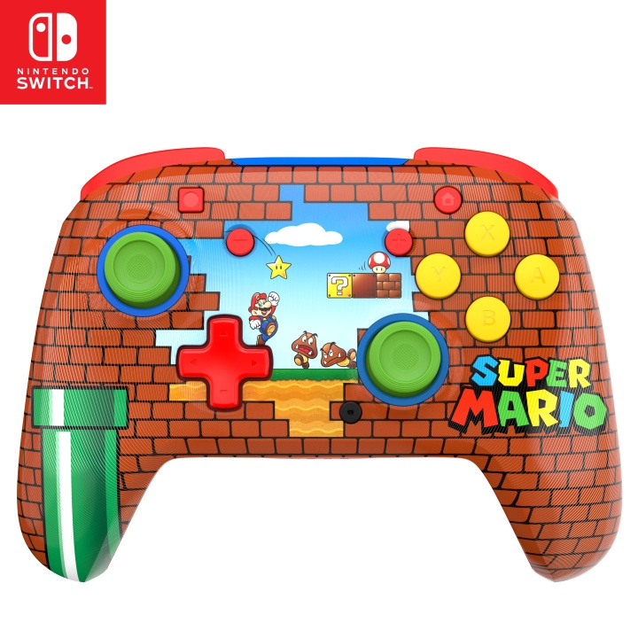 Turtle Beach Rematch Wireless Mario Bricks avslöjas i gruppen HEMELEKTRONIK / Spelkonsoler & Tillbehör / Nintendo Switch 2 / Tillbehör hos TP E-commerce Nordic AB (D37137)
