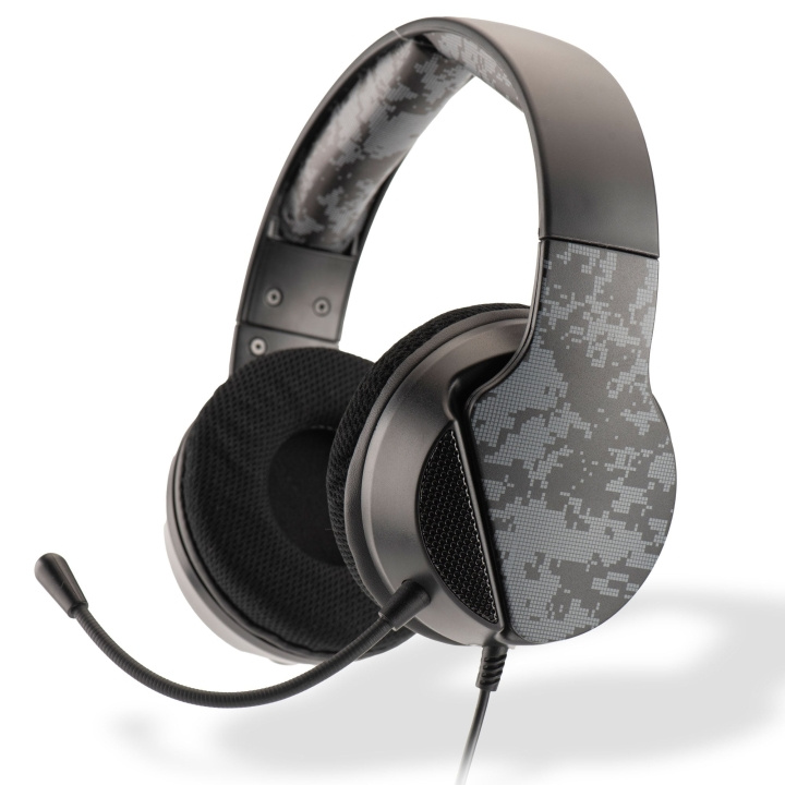 Freaks and Geeks Universalheadset – SPX-300 – PS5 (Camo) i gruppen DATORER & KRINGUTRUSTNING / Gaming / Headset hos TP E-commerce Nordic AB (D37159)