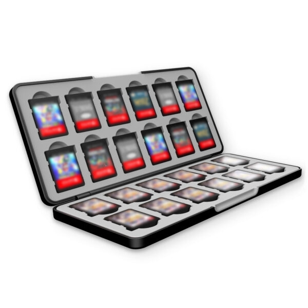 Freaks and Geeks 24-i-1 spelkortfodral – Nintendo Switch 2 i gruppen HEMELEKTRONIK / Spelkonsoler & Tillbehör / Nintendo Switch 2 hos TP E-commerce Nordic AB (D37165)