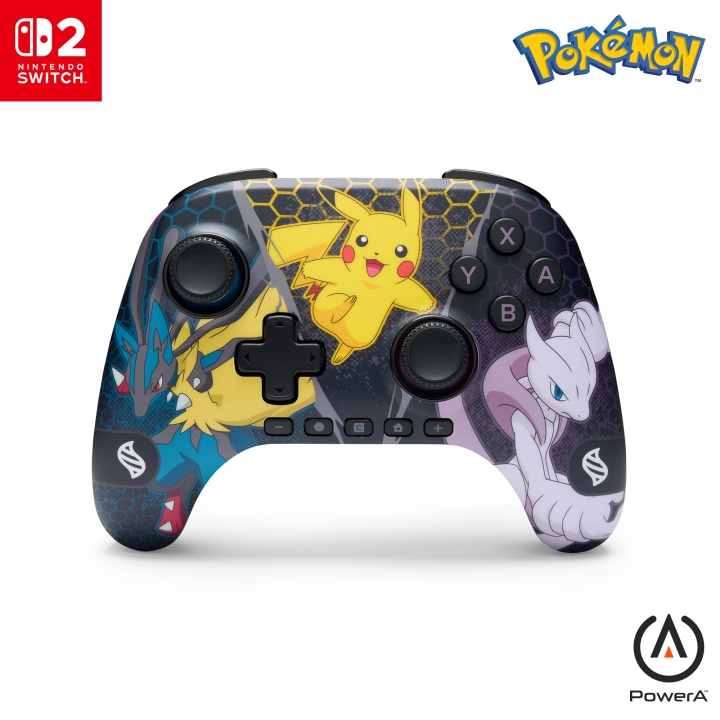 PowerA Advantage Wireless Controller - Nintendo Switch 2 - Pokémon: Mega Evolutions i gruppen HEMELEKTRONIK / Spelkonsoler & Tillbehör / Nintendo Switch 2 / Tillbehör hos TP E-commerce Nordic AB (D37169)