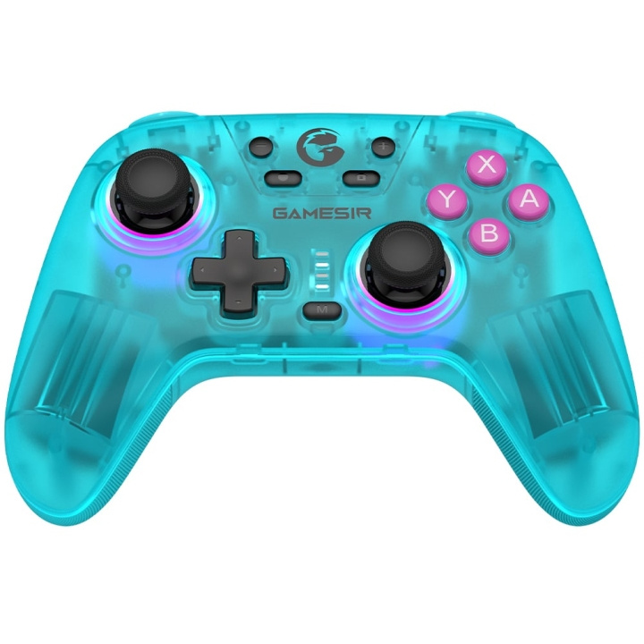 GameSir Nova HD Multiplatform Gamepad (Hall-Effect Sticks) – Neon Teal i gruppen HEMELEKTRONIK / Spelkonsoler & Tillbehör / Nintendo Switch hos TP E-commerce Nordic AB (D37191)