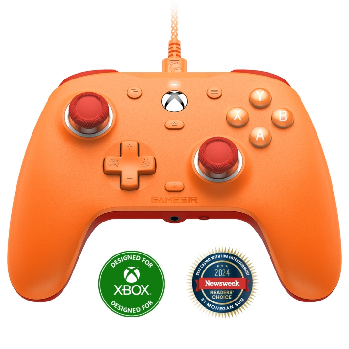 GameSir G7 SE Multiplatform Gamepad (Hall-Effect Sticks) – Vibrant Orange i gruppen HEMELEKTRONIK / Spelkonsoler & Tillbehör / Xbox Series X/S hos TP E-commerce Nordic AB (D37205)
