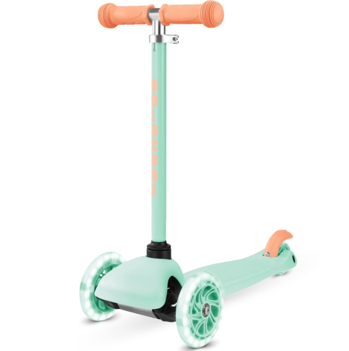 Bold Cube Barnsparkcykel – Tenny 3-hjulig sparkcykel Mint (SKY007) i gruppen LEKSAKER, BARN- & BABYPRODUKTER / Uteleksaker / Cyklar & Sparkcyklar hos TP E-commerce Nordic AB (D37278)